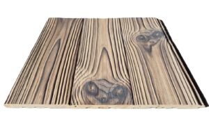 Borstade träpaneler